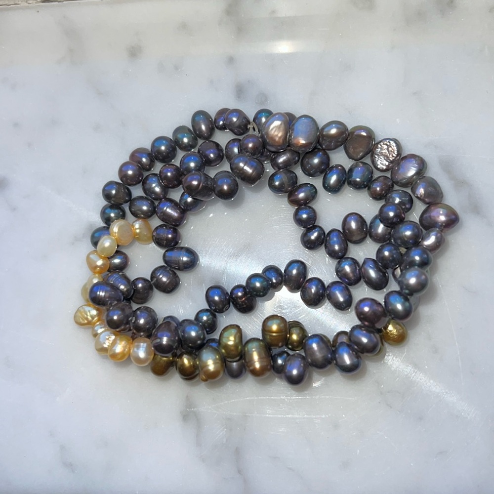 Freshwater pearl bracelet - Picture 2 of 5